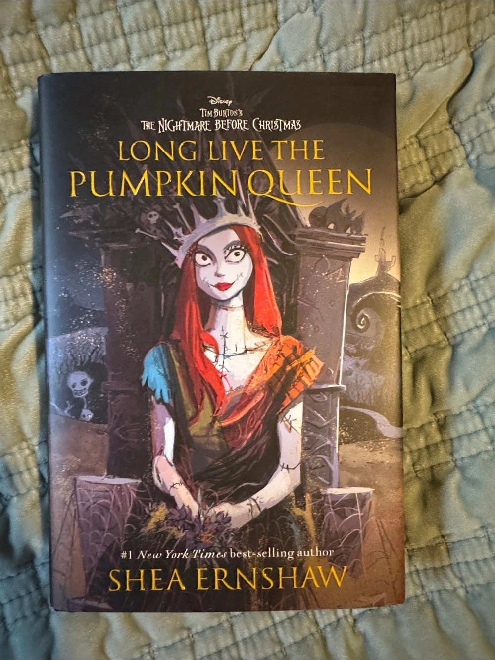 Disney Long Live the Pumpkin Queen Hardcover Book Nightmare Before Christmas